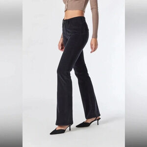 Mavi Black Corduroy Sydney High-Rise Flare Pants, NWT, Size 32, Women’s